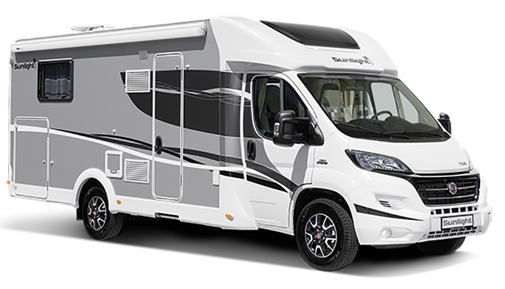Sunlight – Teilintegriertes Reisemobil mit Hubbett Sunlight – Teilintegriertes Reisemobil mit Hubbett